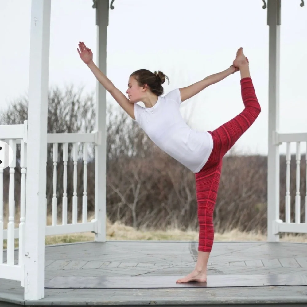 Lululemon Wunder Under Crop (Hi-Rise) Cyber Boom Juice Alarming size 4 - Picture 9 of 12